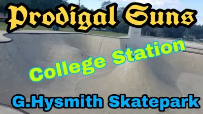 G.Hysmith Skate Park College Station Texas Walk Through