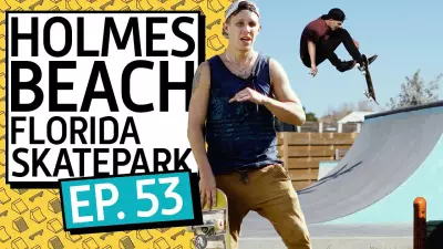 Holmes Beach FL Skate Park | Park Sharks EP 53 | Skateboarding Documentary / Review