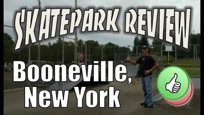 2023 Review of the Skatepark in Booneville NY, Erwin Park, Oneida County, 13309