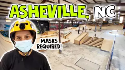 Asheville North Carolina Skateboarding | Foundation DIY Skatepark &amp; RAD Skatepark!