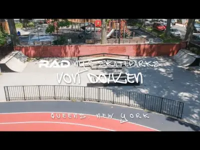 RAD NYC SKATEPARKS - VON DOHLEN &quot;HOOD PARK&quot; - QUEENS, NY