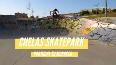 Vale de Chelas Skatepark Portugal - Skateparks around the world - Skateboarding in Lisbon