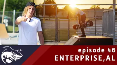 Enterprise AL Skate Park | Park Sharks EP 46 | Skateboarding Documentary / Review