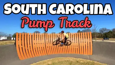 HUGE South Carolina Pump Track | Owens Field Pump Track Columbia South Carolina