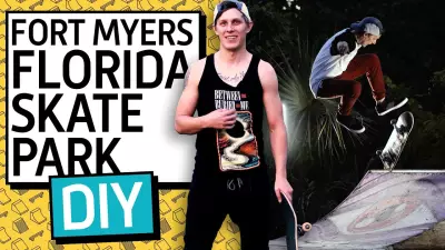 Fort Myers FL DIY Skate Park | Park Sharks EP 48 | Skateboarding Documentary / Review