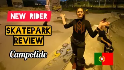 Skatepark review - Campolide - new rider - Patins Portugal