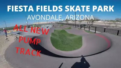 Brand New Skate Park in Avondale (Phoenix) Festival Fields Park