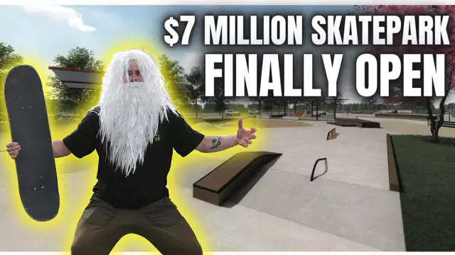 WE WAITED 20 YEARS FOR THIS $7 MILLION SKATEPARK [Jon Comer Memorial Skatepark Review]