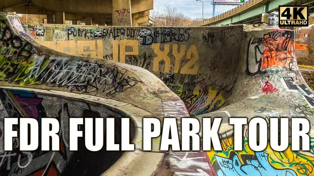 FDR Skatepark Tour (World Famous DIY Park) | Philadelphia, PA