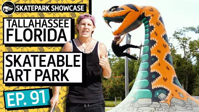 Tallahassee FL Art Park | Skatepark Showcase EP 91 | Skateboarding Documentary