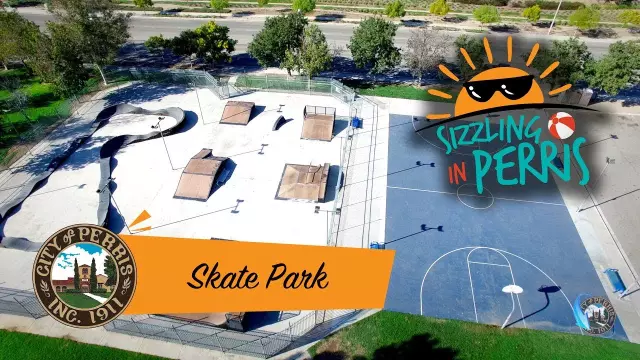 Sizzling in Perris - Skate Park at Paragon Park