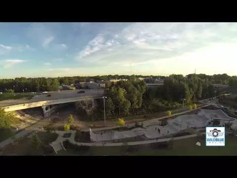 Flying Around The Historic Fourth Ward Skatepark - Atlanta, GA