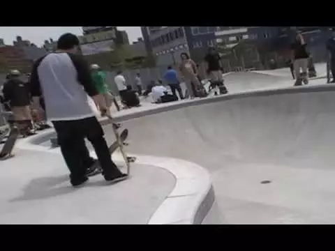 Chelsea Piers - First Day at Pier 62 Skatepark 5/17/10