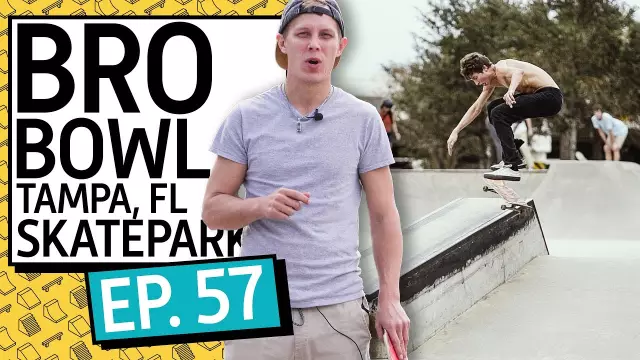 Tampa FL Bro Bowl Skate Park | Park Sharks EP 57 | Skateboarding Documentary / Review