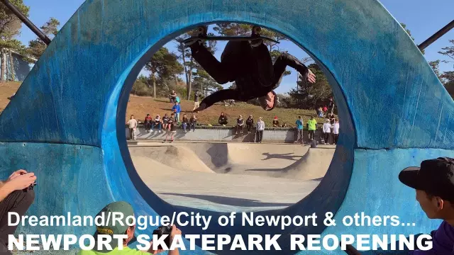 Newport Skatepark ReOpening - November 2019
