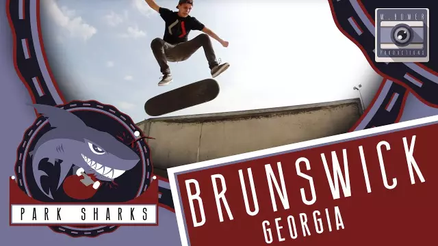 PARK SHARKS EP 24 BRUNSWICK GA | Skatepark Documentary Series