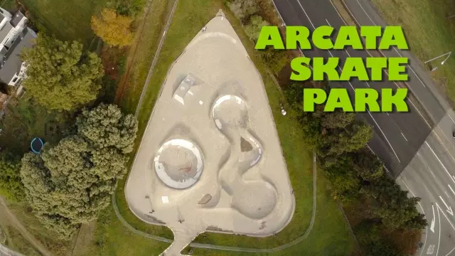 Arcata Skate Park - Aerial Views
