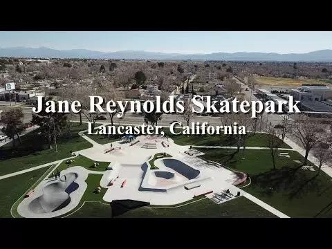 Jane Reynolds Skatepark - Lancaster, California