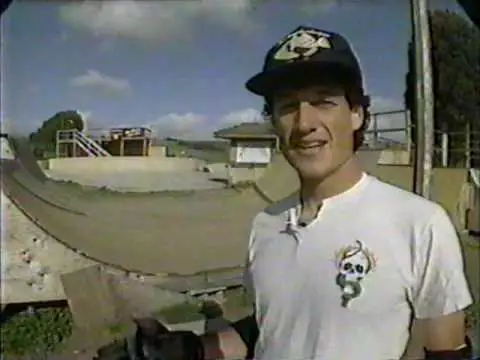 1990 - Sk8 TV - Mike McGill at his skatepark