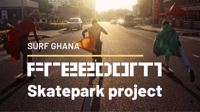 Freedom SkatePark Project - Surf Ghana Collective