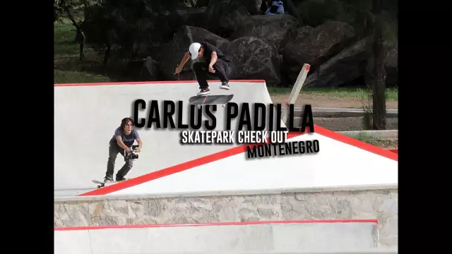Skatepark Check Out - Carlos Padilla en Montenegro