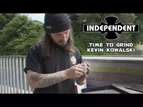 Kevin Kowalski Grinds Entire Skatepark! TIME TO GRIND | Independent Trucks