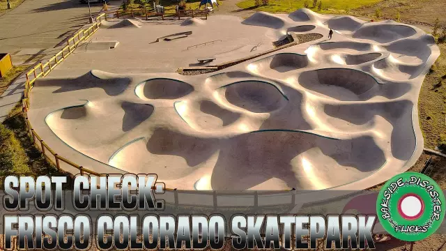 Spot Check: Frisco Colorado Skatepark Evergreen Skateparks 2021 // Drone Tour