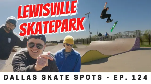 Lewisville Skatepark in North Texas is INSANE!