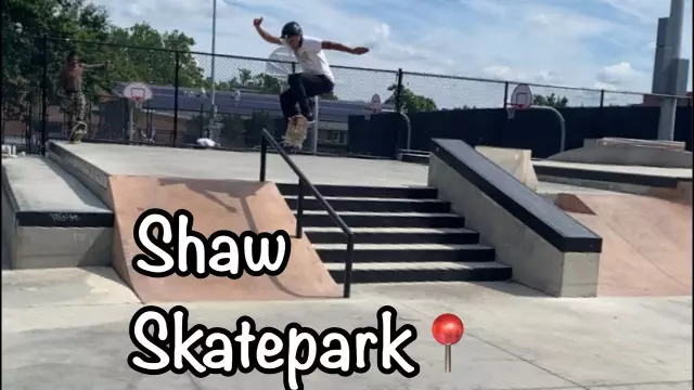 First time skating Shaw Skatepark!