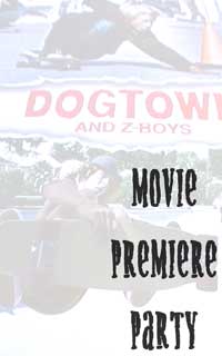 Dogtown PArty Poster