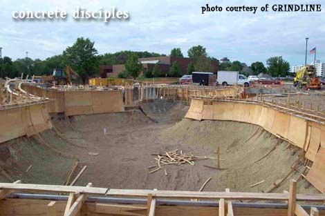 Take a look at how these things are made! Edina Minnesota under construction.