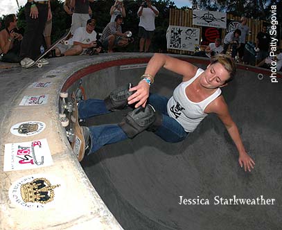 Jessica Starkweather "Best Most Powerful Ripper" - All Girl Skate Jam