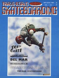 Transworld Skateboarding Cover #1