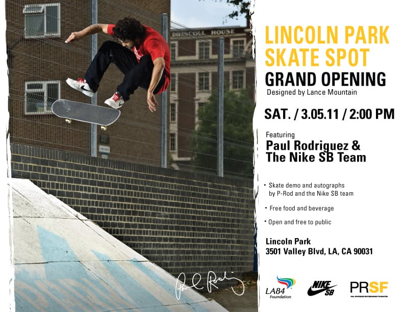 Lincoln Skatepark Grand Opening