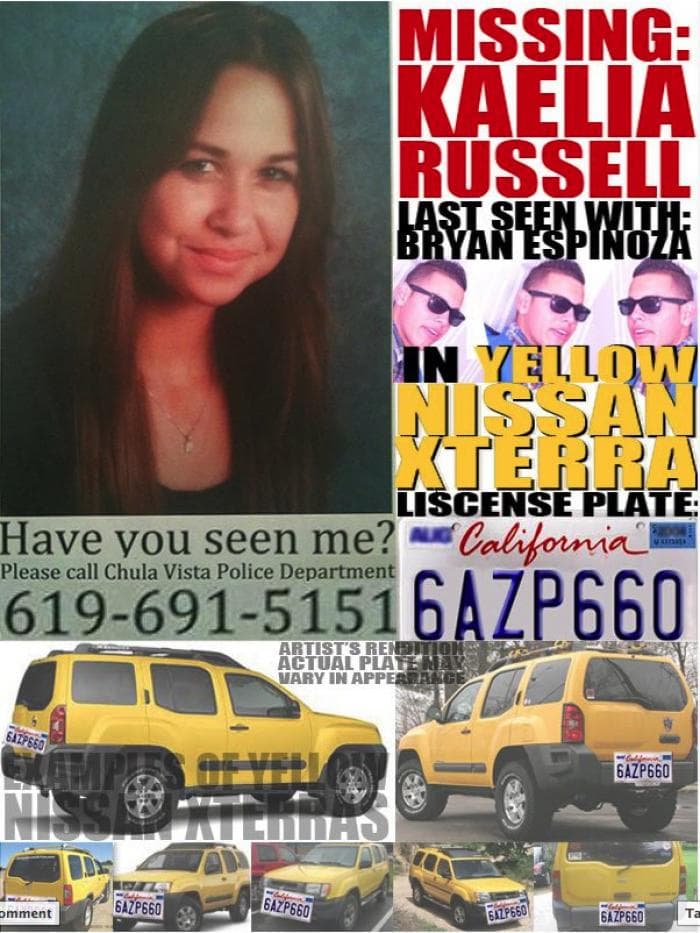 PLEASE HELP FIND KAELIA RUSSELL