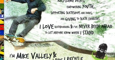 Mike Vallely Joins Art of Boards Skate Deck Recycling Program as Spokesman