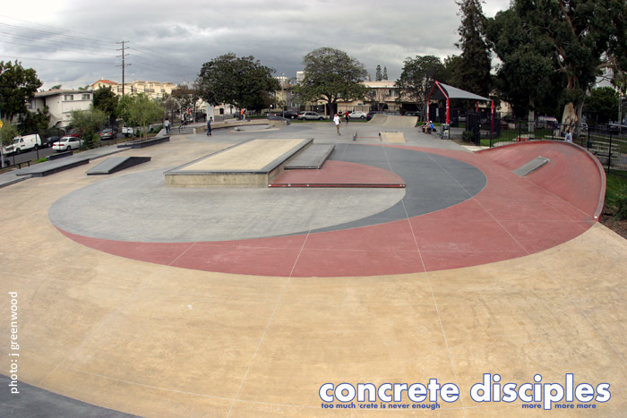 Stoner Plaza Skatepark Lod Angeles CA