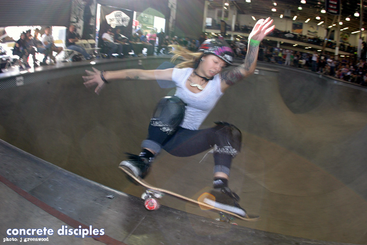 Julz Lynn - soundly destroyed the combi all day.