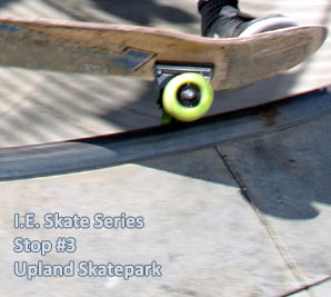 I.E. Skate Series Stop #3 Upland Skatepark 2012