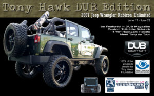 Tony Hawk Foundation Auctions Custom Jeep