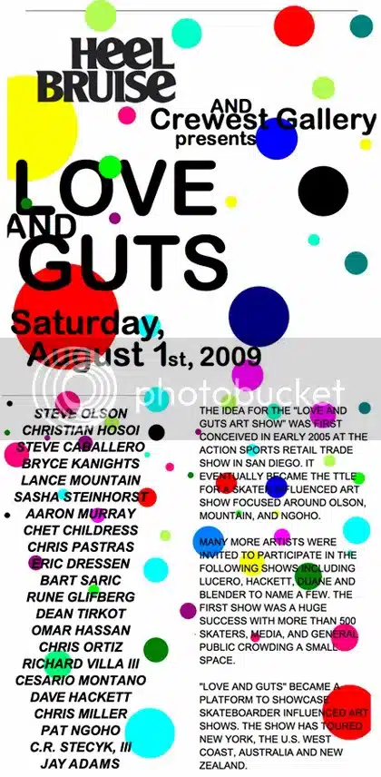 LOVE AND GUTS - L.A. - Aug. 1, 2009
