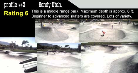 Sandy Utah Skatepark