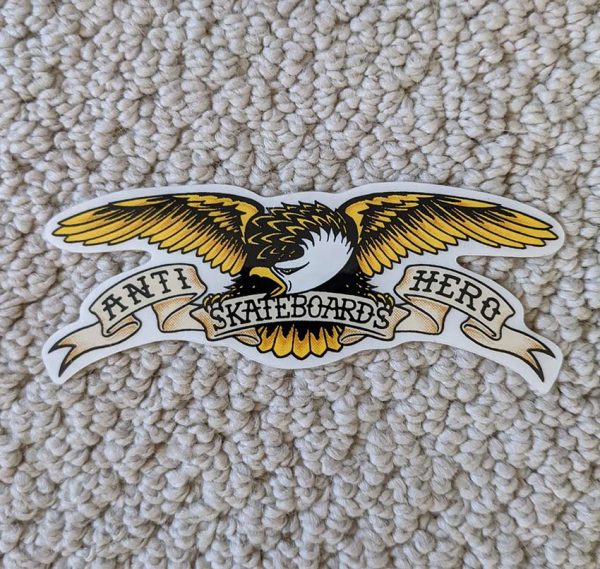 Anti Hero Eagle Sticker 5 inch across