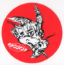 Hosoi Dragon Sticker