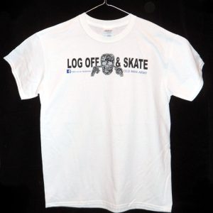 OMA – Log Off and Skate T-Shirt-tshirt