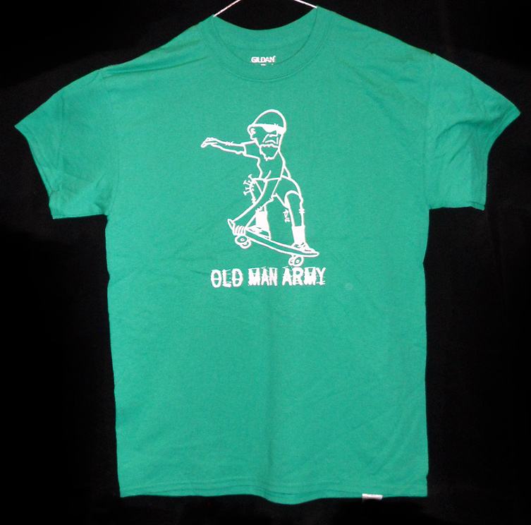 Old Man Army – Frail T-Shirt-green