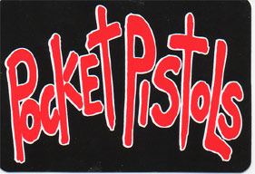 Pocket Pistols Logo Sticker