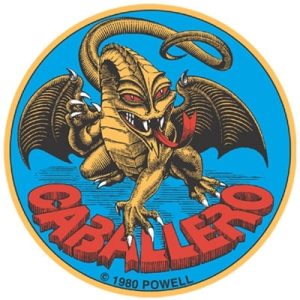 Powell Peralta Caballero Original Dragon Sticker-caballero