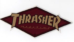 Thrasher Diamond Logo Vinyl Sticker-logo1