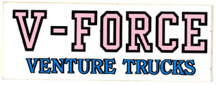 Venture Trucks V-Force 4.25 inch Sticker-force
